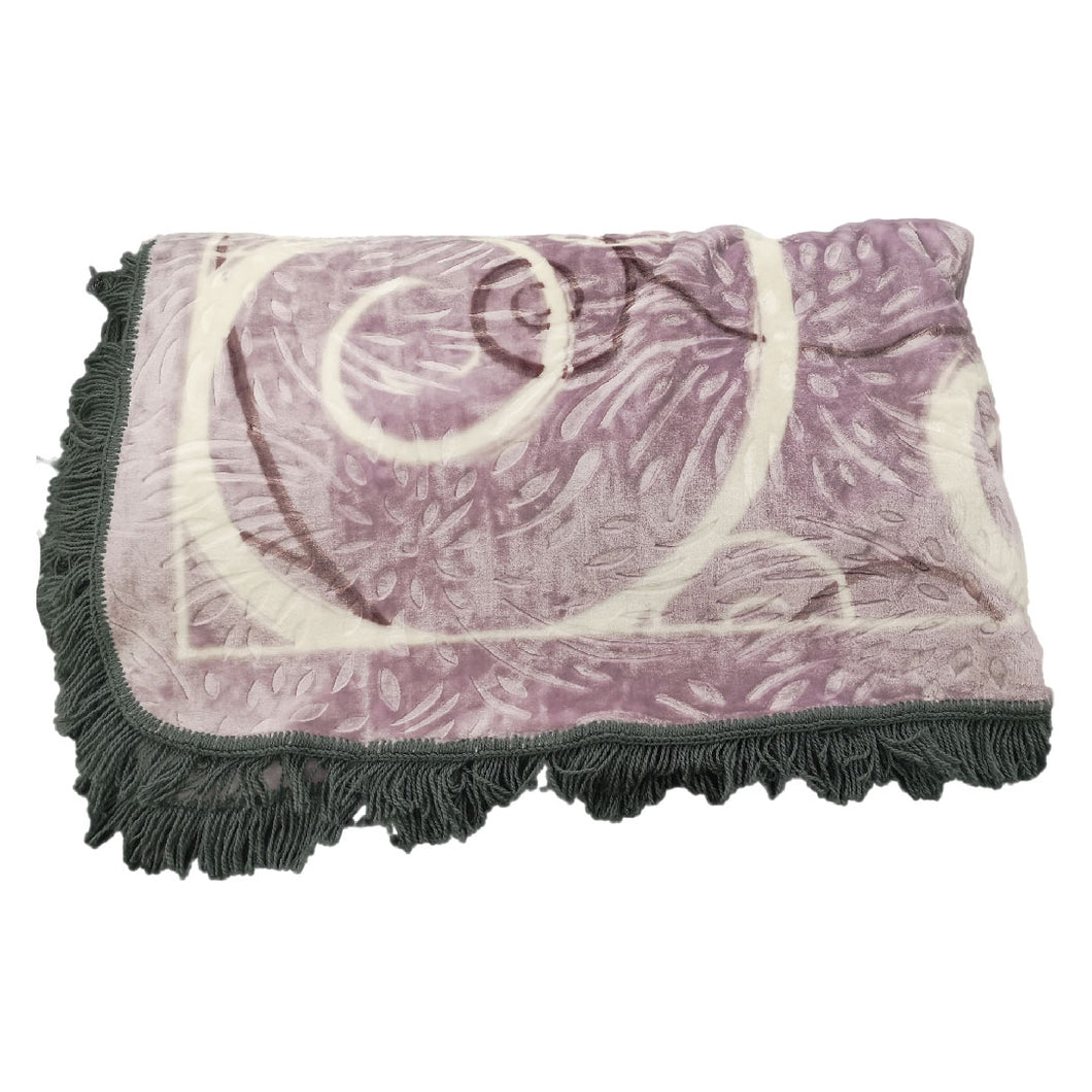 Mink Blanket Frill Design